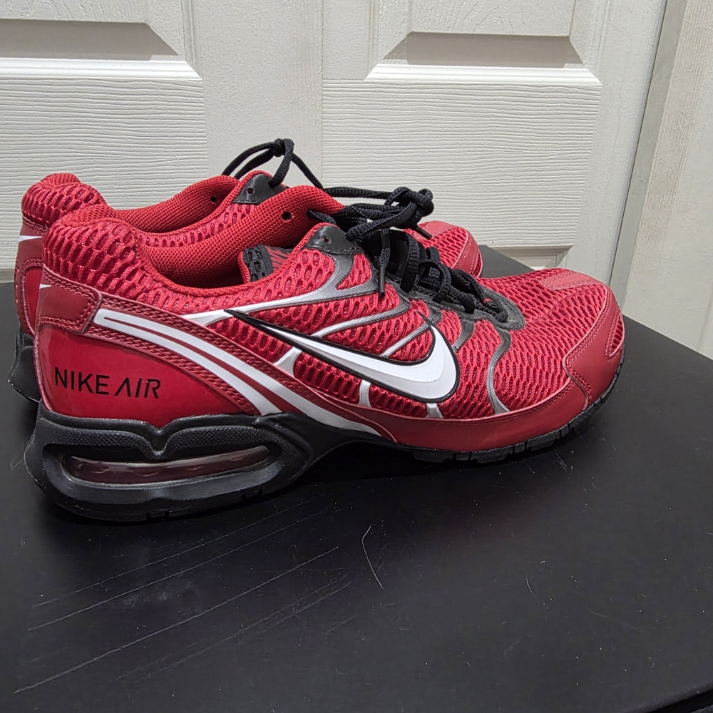 Nike Air Red and Black Sneakers